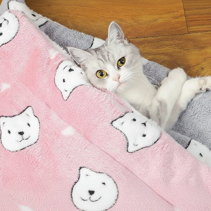 FLANNELPAW Warm Flannel Sleeping Mat