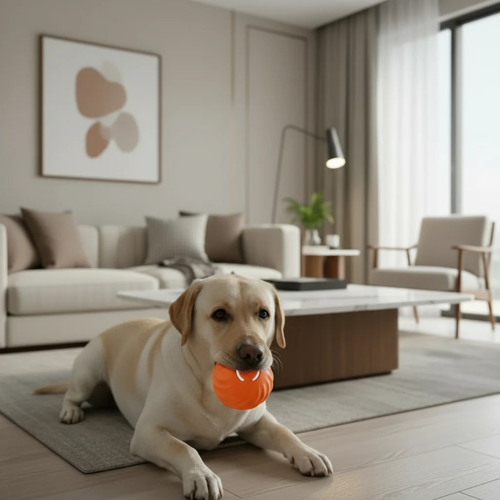 PLAYPET Interactive Dog Ball Rechargeable Bouncing Ball