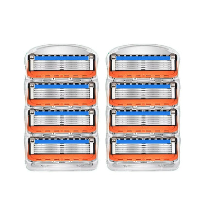 Manual Razor with 5-Layer Stainless Steel Blades