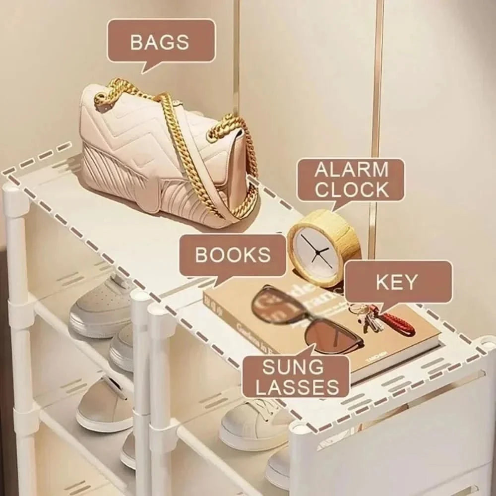 SPACERACK Space-Saving Shoe Rack