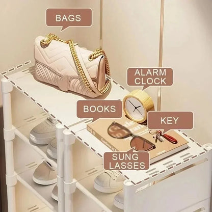 SPACERACK Space-Saving Shoe Rack
