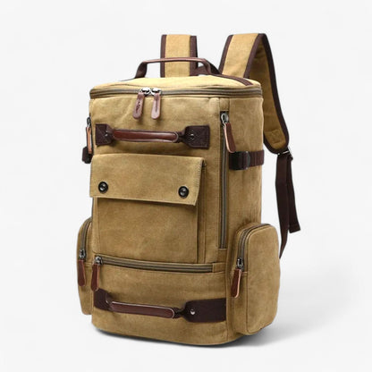 VINTAGECANVAS Backpack Functional Laptop Compartment