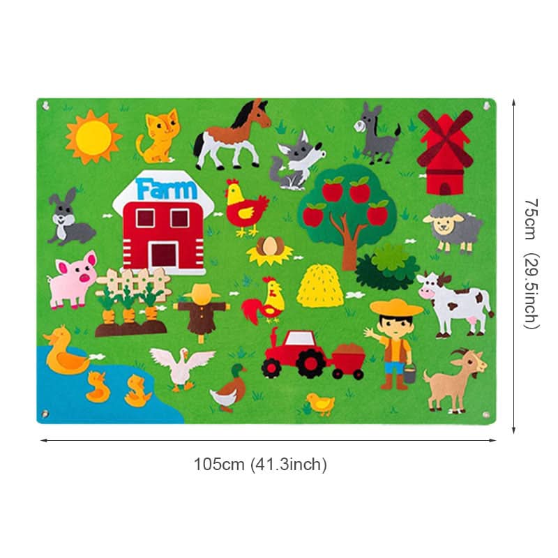 ImagiFelt Playboard Creative Tactile Game