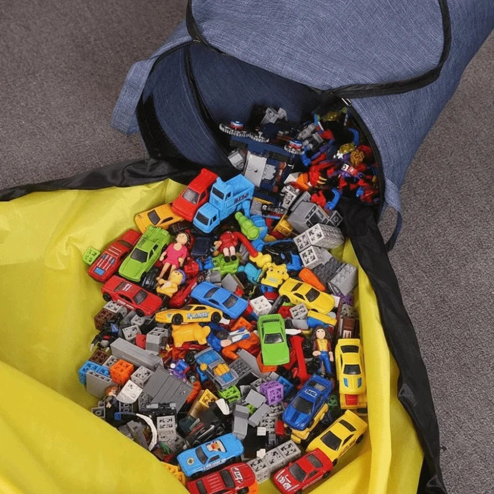 Toy Storage Box with Removable Play Mat Storage Solution