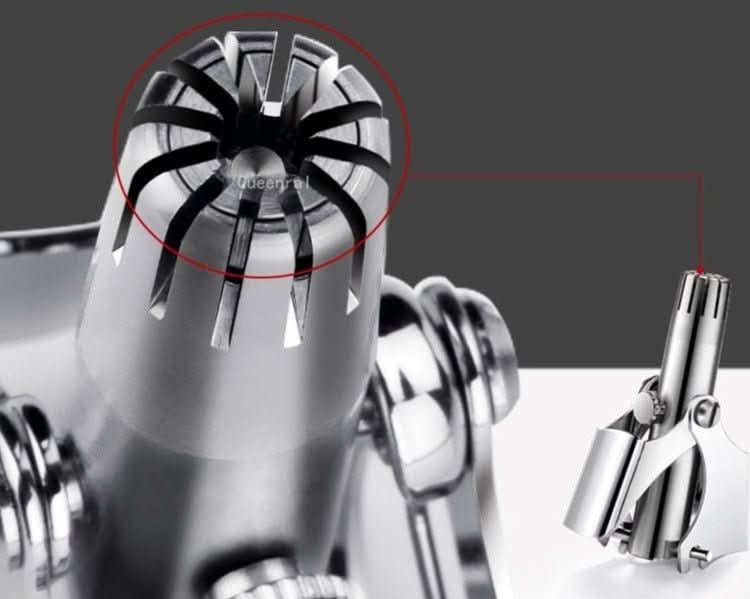 PROGRIM Nose Hair Trimmer Painless Stainless Steel