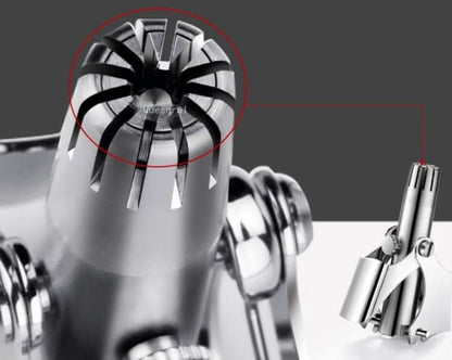 PROGRIM Nose Hair Trimmer Painless Stainless Steel