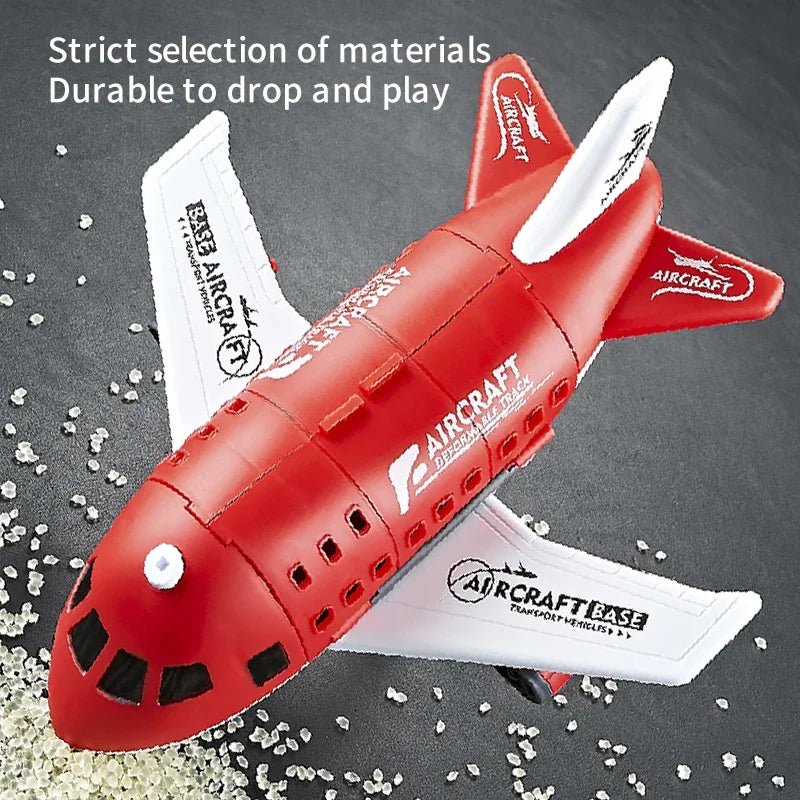 AEROTOWN Inertial Airplane & Vehicle Playset