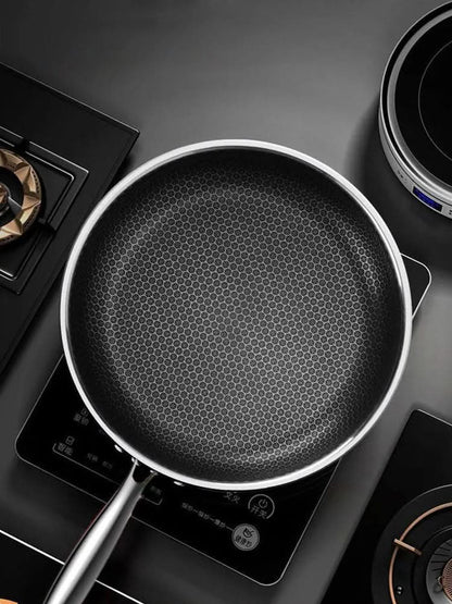 STEELCORE Stainless Steel Frying Pan