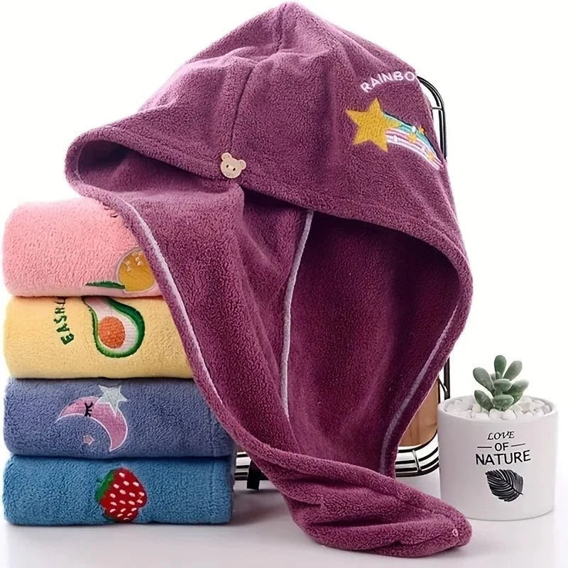 TOWELLIVA Quick Dry Hair Turban