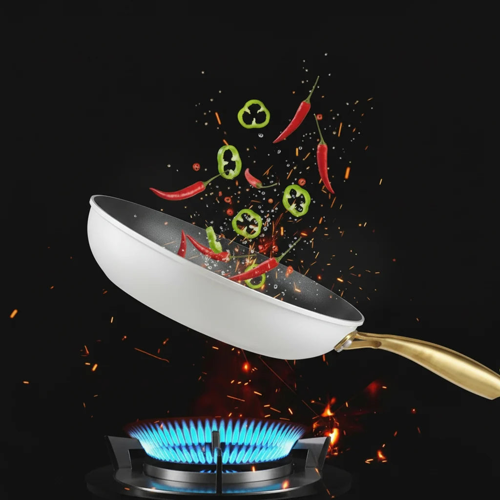 STEELTRIQ 316 Stainless Steel Frying Pan