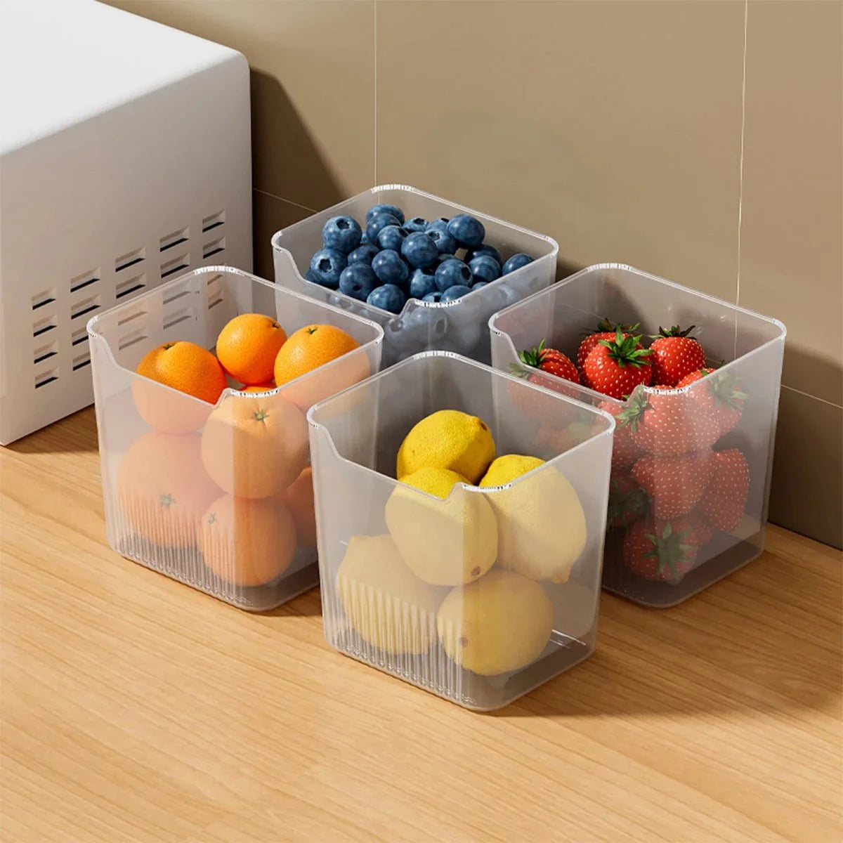 CLARIBOX Transparent Refrigerator Boxes