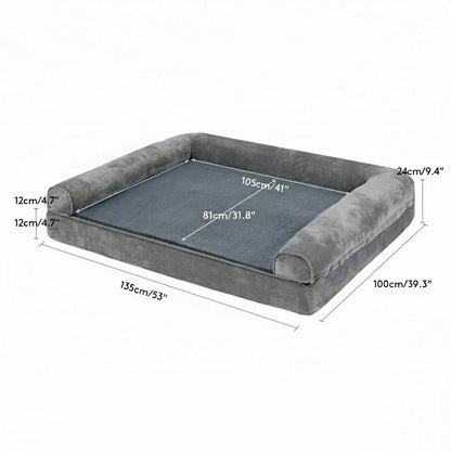 FURSUITE Orthopedic Foam Sponge Couch Bed