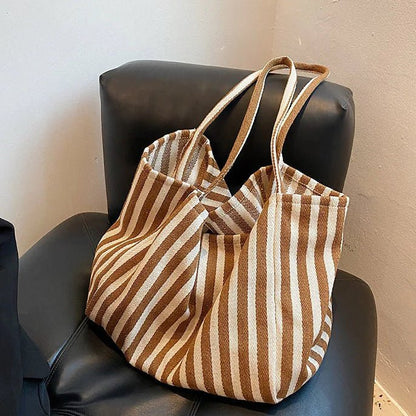 TOTEVA Striped Tote Bag