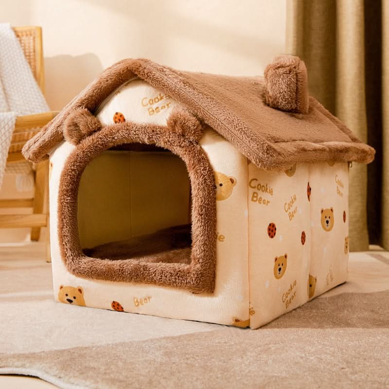 Fluffyhaven Pet House Cosy for Small Dogs & Cats