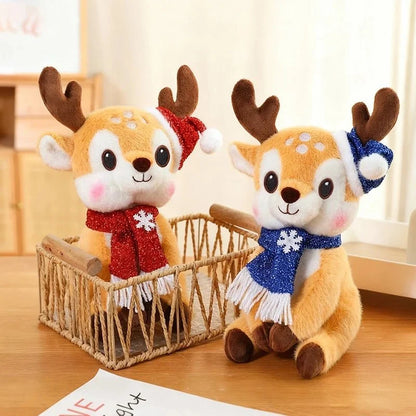 CUDDLESCARF Charming Christmas Plush Doll