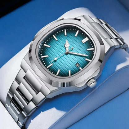 IRONBLOCK Robust Waterproof Military Square Watch
