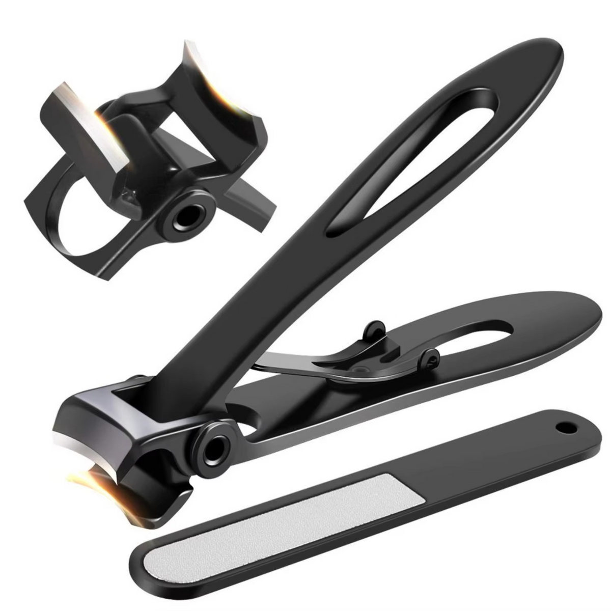 Toenail Clippers for Thick Nails, Extra Large Stainless Steel Wide Jaw Nail Clippers