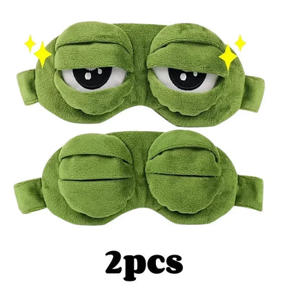 FROGSNOOZE 3D Frog Sleep Mask
