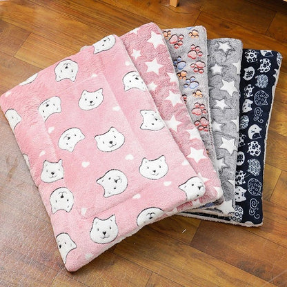 FLANNELPAW Warm Flannel Sleeping Mat