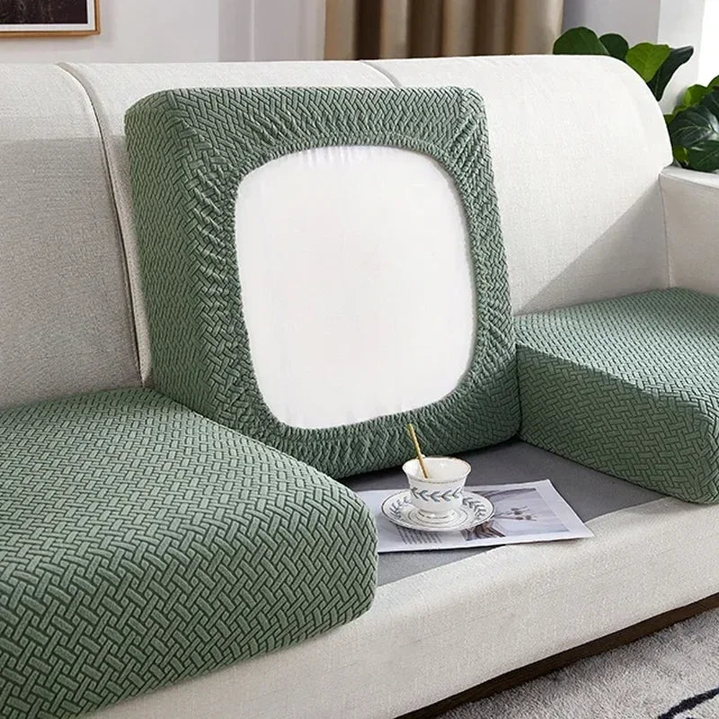 JACQUARDFIT Elastic Jacquard Sofa Cover