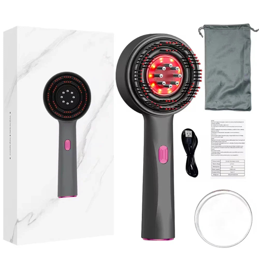 Red Light Therapy Comb, Electric Scalp Massager Comb