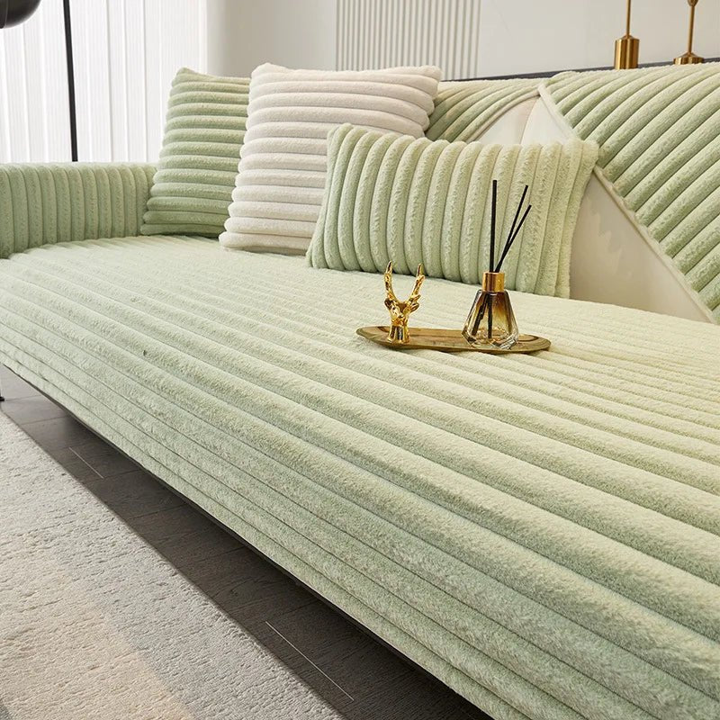 COZYPUFF Luxurious Winter Sofa Cover