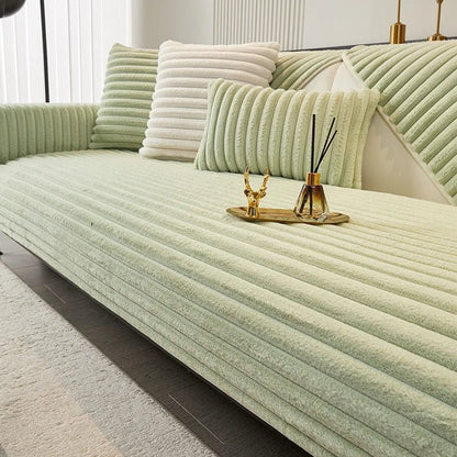 COZYPUFF Luxurious Winter Sofa Cover