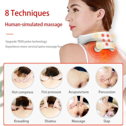 NECKVIBE Smart Vibration & Heat Neck Device