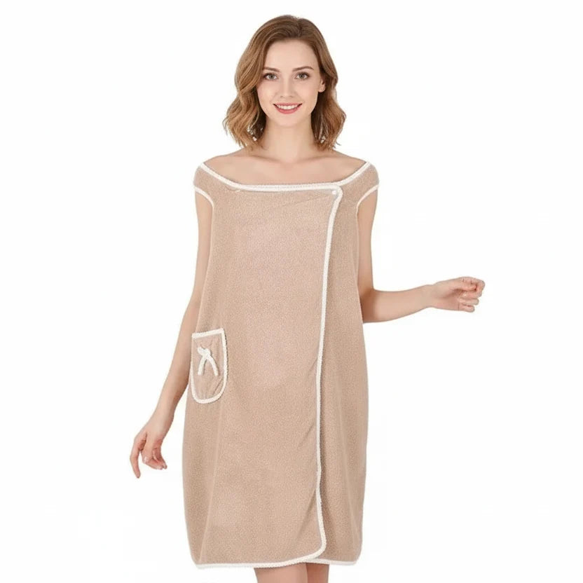AquaWrap Quick-Drying Portable Women's Bath Towel