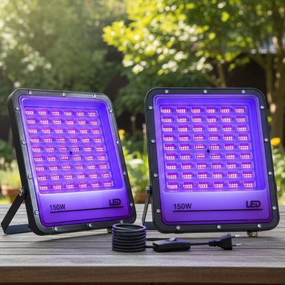 NIGHTFLARE UV LED Blacklight Outdoor Spotlight
