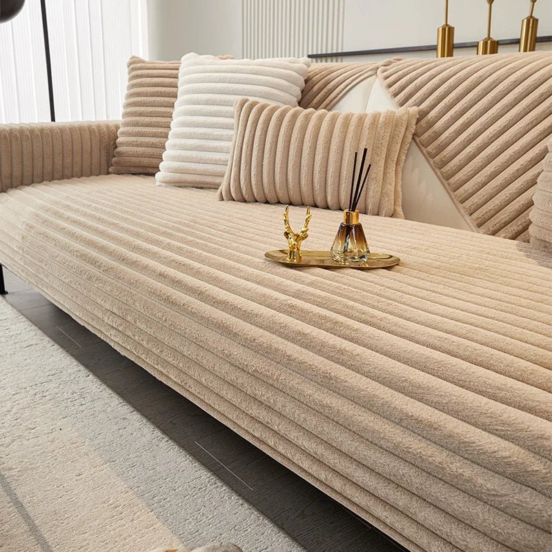 COZYPUFF Luxurious Winter Sofa Cover