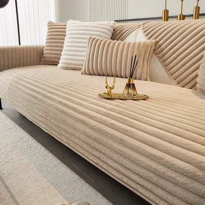 COZYPUFF Luxurious Winter Sofa Cover