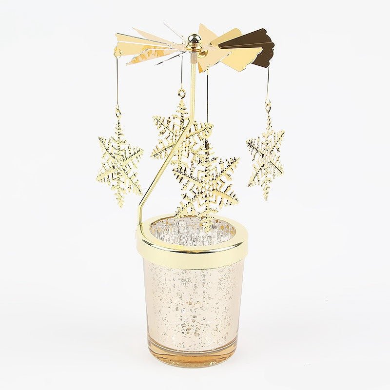 ROMANIVA Metal Candle Holder