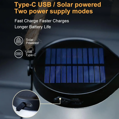Solar Flickering Flame Lantern for Garden & Patio