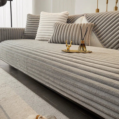 COZYPUFF Luxurious Winter Sofa Cover