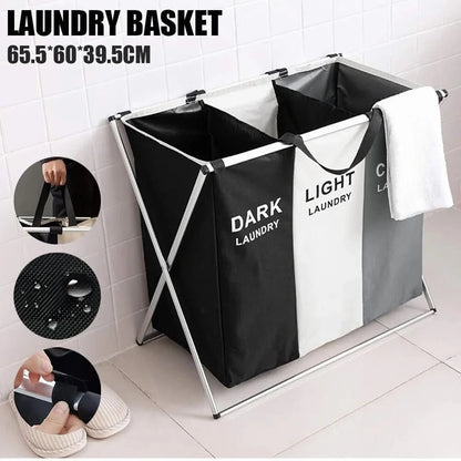 SORTIVA 3-Compartment Laundry Sorter