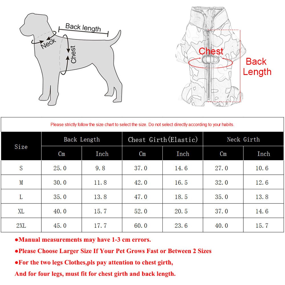 HARRYPAWS JACKET Warm Waterproof Winter Jacket