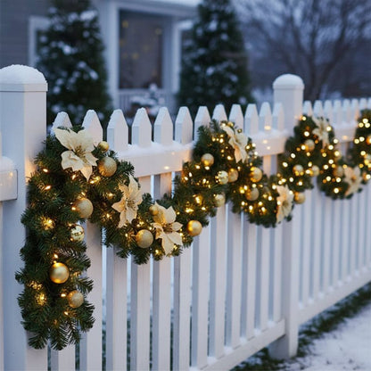 GLOWTWINE Illuminated Christmas Garland