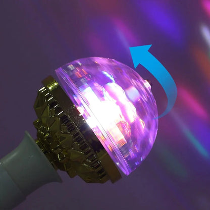 PARTYBEAM Rotating LED Disco Lamps E27