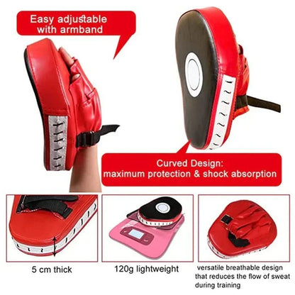Strikeshield Curved Boxing Pad for Punching Exercises