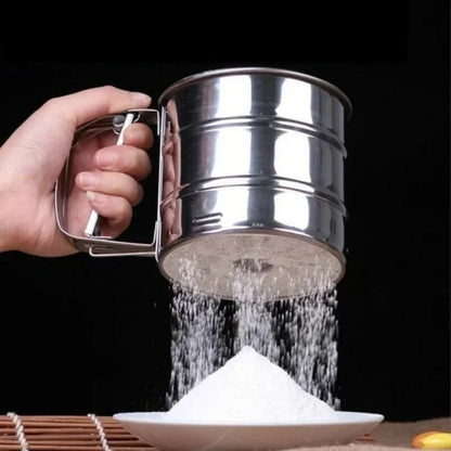 PRESSORA Single-hand Stainless Steel Flour Sifter