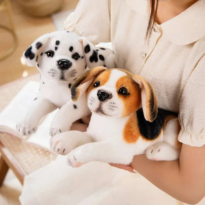 SPOTTAIL Realistic Dalmatian Plush Dog