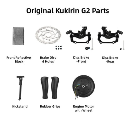 Original Replacement Parts for Kukirin G2 Scooter