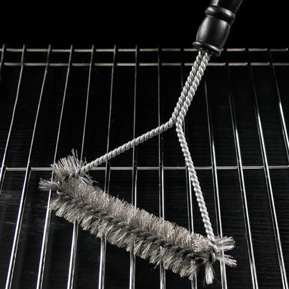 FLAMEBRUSH Stainless Steel Grill Brush