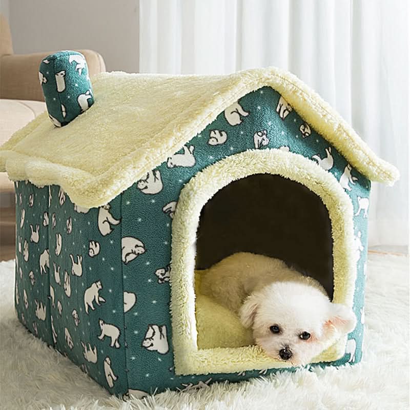 Fluffyhaven Pet House Cosy for Small Dogs & Cats