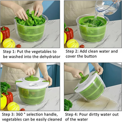 SALADFLOW Multifunctional Salad Spinner