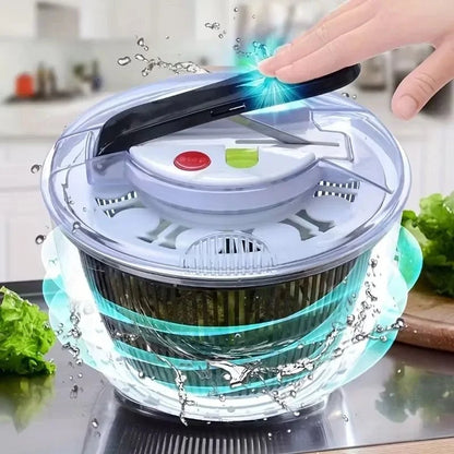 SPINFRESH Battery-Powered Salad Spinner