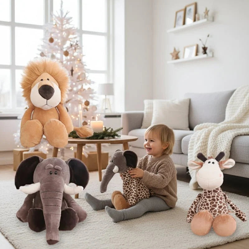 ZOOFII Soft Jungle Plush Toys