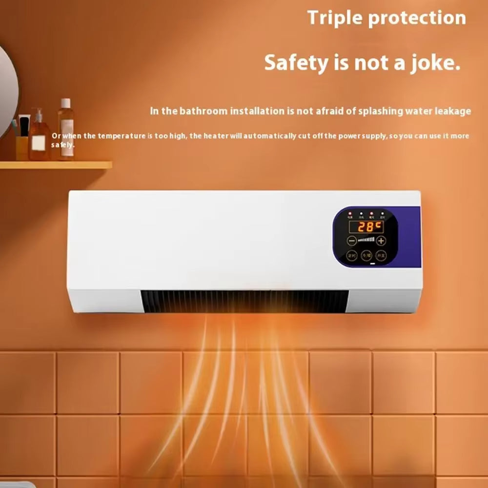 Energy-Saving Air Cooler Fan with Heating & Remote