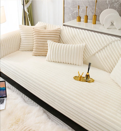 COZYPUFF Luxurious Winter Sofa Cover